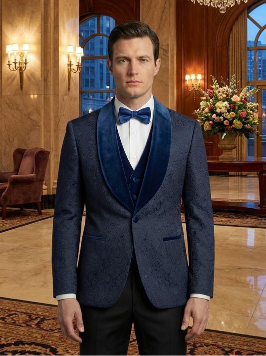 1011 - NAVY CEREMONIA ITALIAN TUXEDO