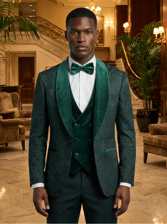22027 - PAISLY SHAWL TUXEDO