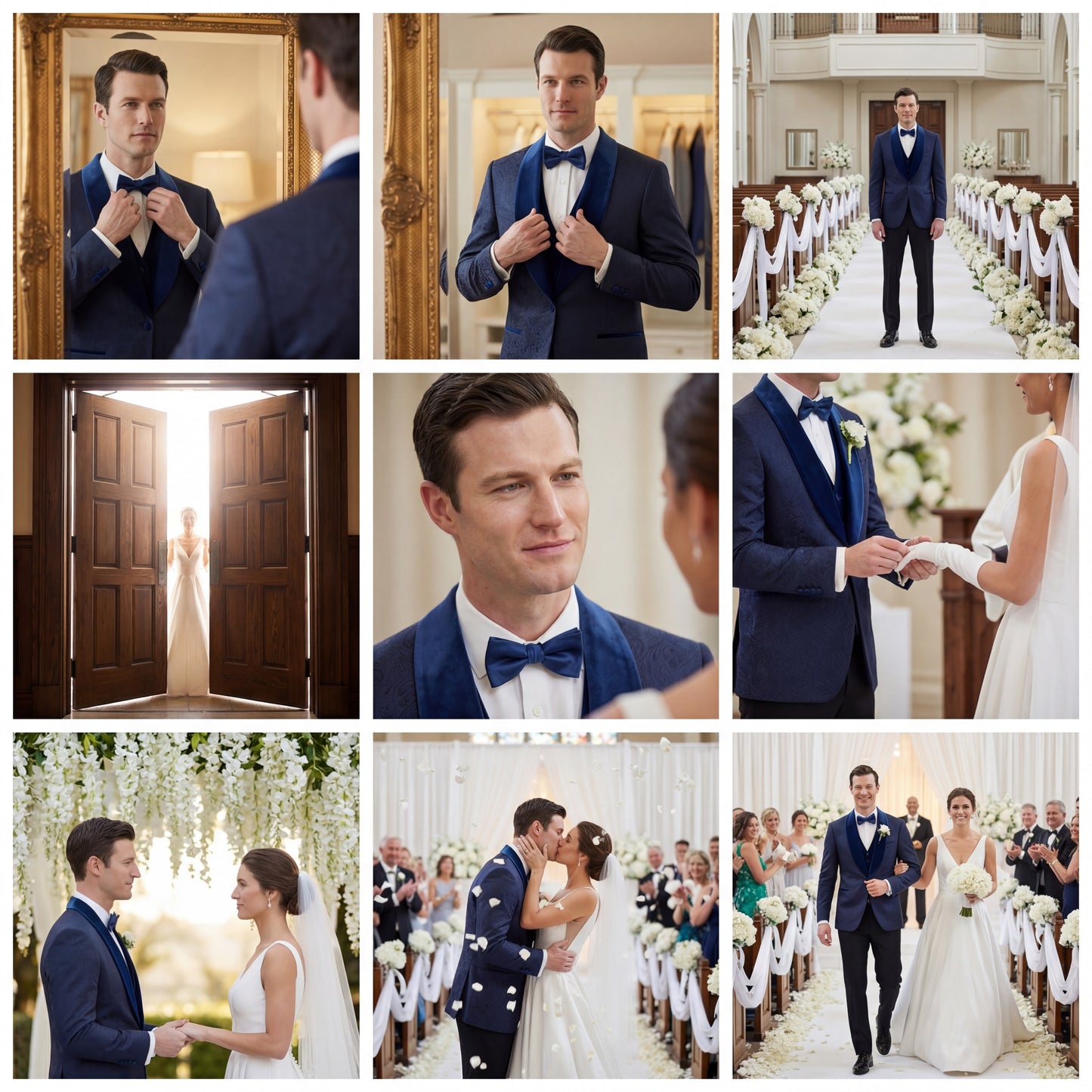 1011 - NAVY CEREMONIA ITALIAN TUXEDO