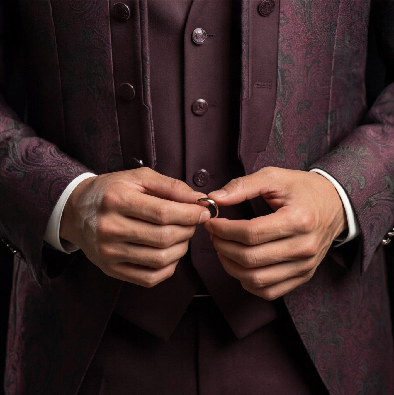 DAVID 4420 BURGUNDY
