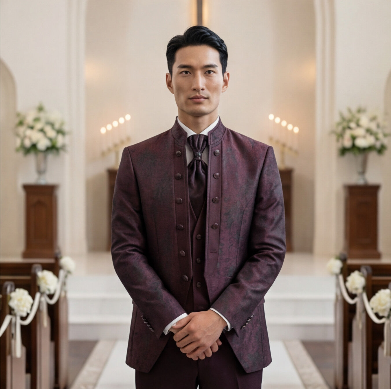 DAVID 4420 BURGUNDY